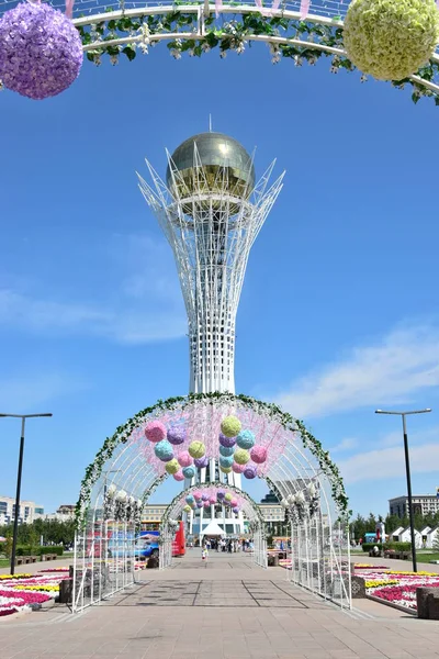 Görünümünde Astana, Kazakistan, Expo 2017 dizi başkenti