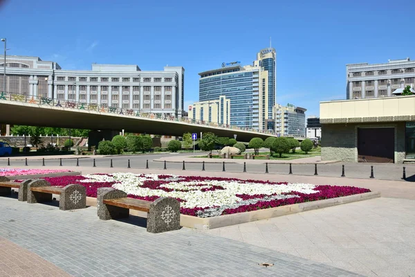 Vista Astana Capital Kazajstán Sede Expo 2017 — Foto de Stock