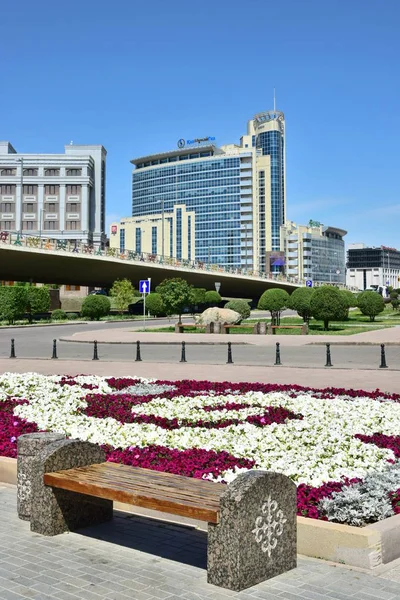 Görünümünde Astana, Kazakistan, Expo 2017 dizi başkenti