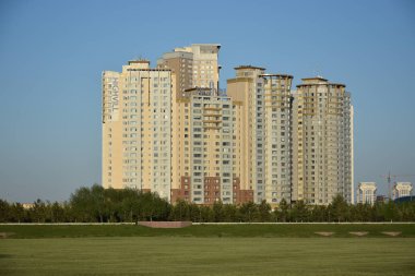 Görünümünde Astana, Kazakistan, Expo 2017 dizi başkenti