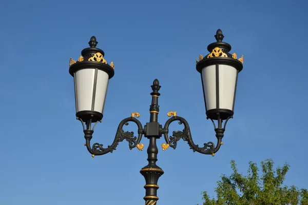 Pouliční Lampa Parku — Stock fotografie