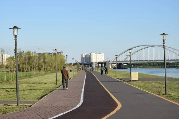 Görünümünde Astana, Kazakistan, Expo 2017 dizi başkenti