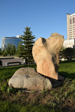 Görünümünde Astana, Kazakistan, Expo 2017 dizi başkenti