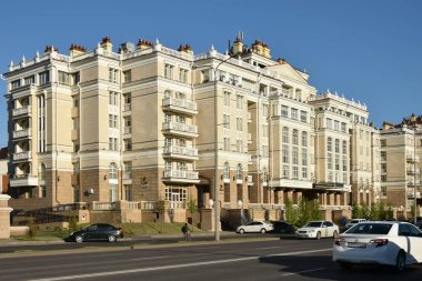 Görünümünde Astana, Kazakistan, Expo 2017 dizi başkenti