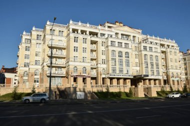 Görünümünde Astana, Kazakistan, Expo 2017 dizi başkenti