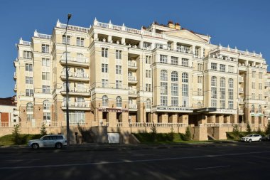 Görünümünde Astana, Kazakistan, Expo 2017 dizi başkenti