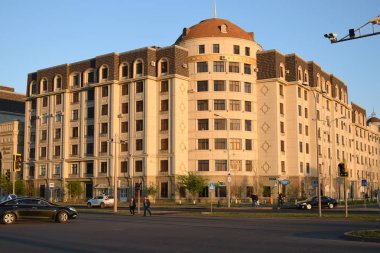 Görünümünde Astana, Kazakistan, Expo 2017 dizi başkenti