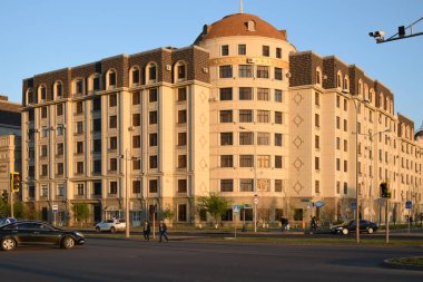 Görünümünde Astana, Kazakistan, Expo 2017 dizi başkenti