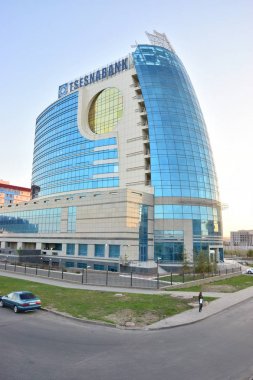 Görünümünde Astana, Kazakistan, Expo 2017 dizi başkenti