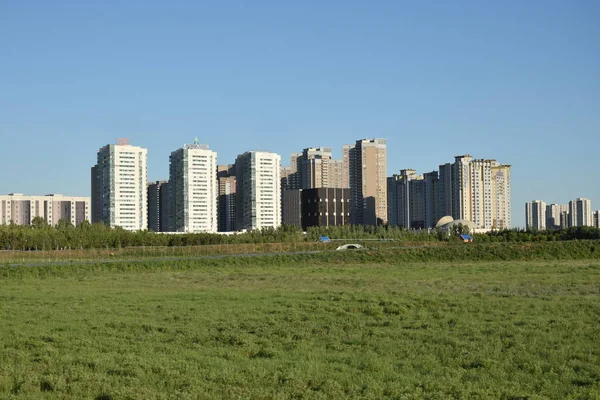 Vista Astana Capital Cazaquistão Sede Expo 2017 — Fotografia de Stock