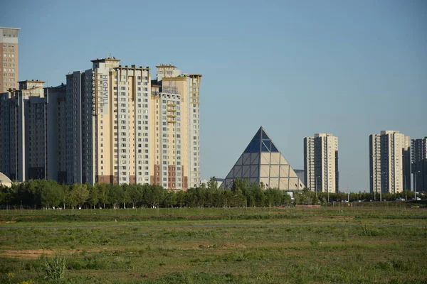 View Astana Capital Kazakhstan Host Expo 2017 — Stock Photo, Image