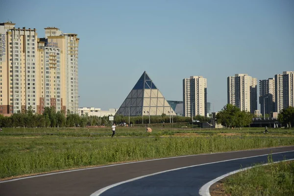 Görünümünde Astana, Kazakistan, Expo 2017 dizi başkenti