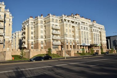 Görünümünde Astana, Kazakistan, Expo 2017 dizi başkenti