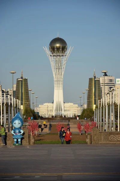 Görünümünde Astana, Kazakistan, Expo 2017 dizi başkenti