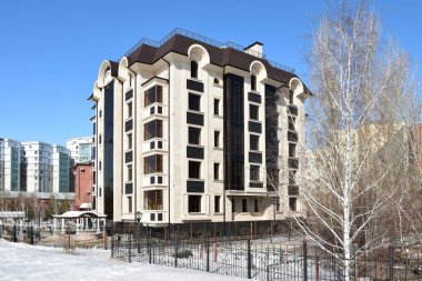 Görünümünde Astana, Kazakistan, Expo 2017 dizi başkenti