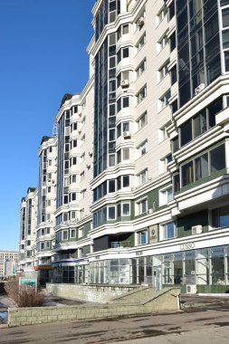 Görünümünde Astana, Kazakistan, Expo 2017 dizi başkenti