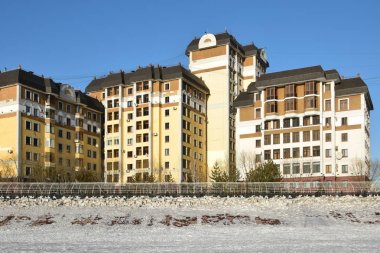 Görünümünde Astana, Kazakistan, Expo 2017 dizi başkenti