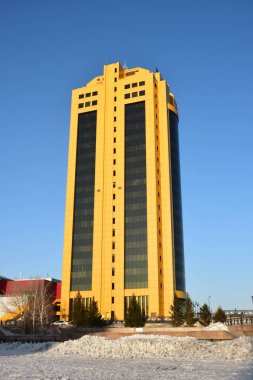 Görünümünde Astana, Kazakistan, Expo 2017 dizi başkenti