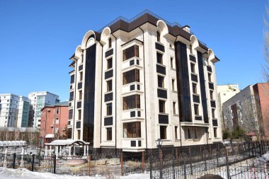 Görünümünde Astana, Kazakistan, Expo 2017 dizi başkenti