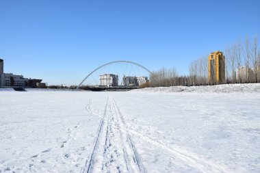 Görünümünde Astana, Kazakistan, Expo 2017 dizi başkenti