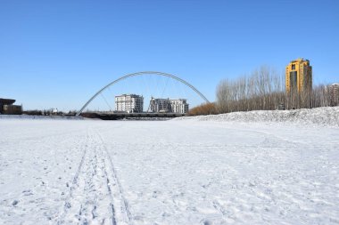Görünümünde Astana, Kazakistan, Expo 2017 dizi başkenti
