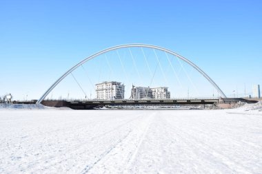 Görünümünde Astana, Kazakistan, Expo 2017 dizi başkenti