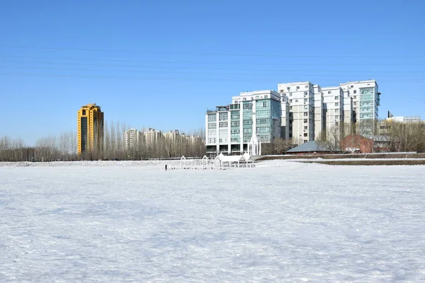 Vista Astana Capital Kazajstán Sede Expo 2017 —  Fotos de Stock