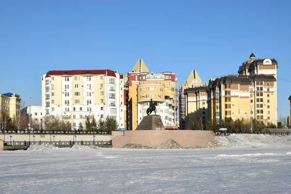 Visa Astana Huvudstad Kazakstan Värd För Den Expo 2017 — Stockfoto