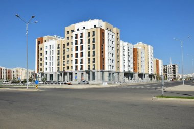 Görünümünde Astana, Kazakistan, Expo 2017 dizi başkenti