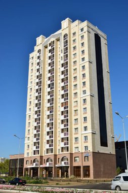 Görünümünde Astana, Kazakistan, Expo 2017 dizi başkenti