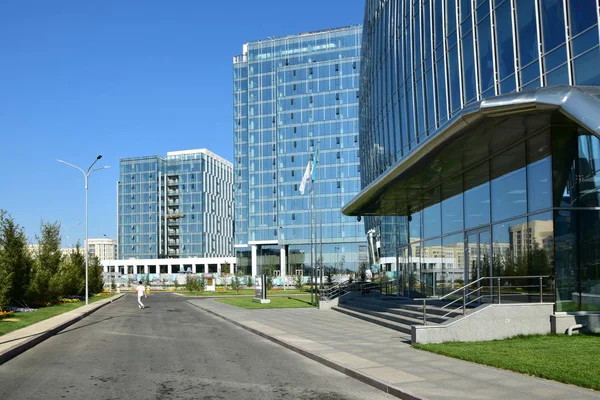 Görünümünde Astana, Kazakistan, Expo 2017 dizi başkenti