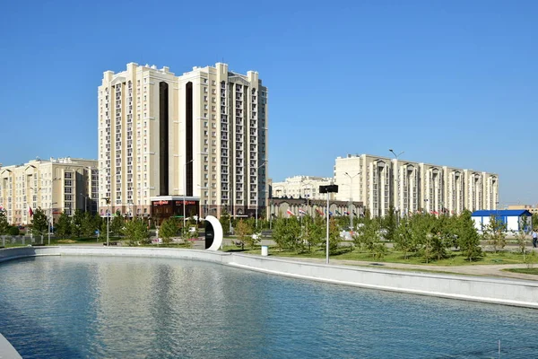 Görünümünde Astana, Kazakistan, Expo 2017 dizi başkenti