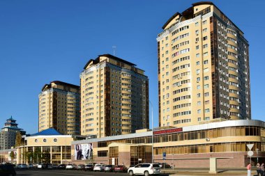 Görünümünde Astana, Kazakistan, Expo 2017 dizi başkenti
