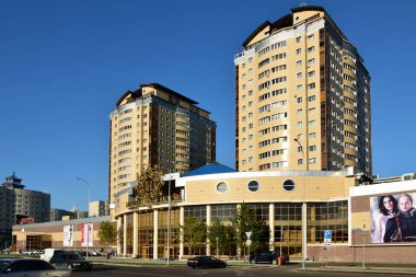 Görünümünde Astana, Kazakistan, Expo 2017 dizi başkenti