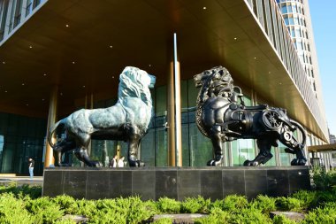 Görünümünde Astana, Kazakistan, Expo 2017 dizi başkenti