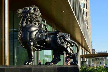 Görünümünde Astana, Kazakistan, Expo 2017 dizi başkenti