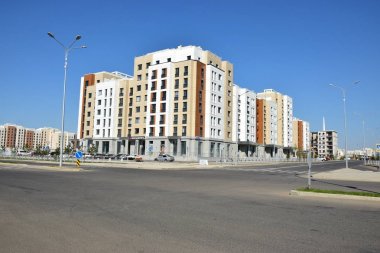 Görünümünde Astana, Kazakistan, Expo 2017 dizi başkenti