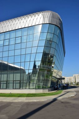Görünümünde Astana, Kazakistan, Expo 2017 dizi başkenti