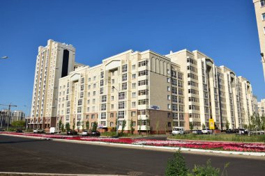 Görünümünde Astana, Kazakistan, Expo 2017 dizi başkenti