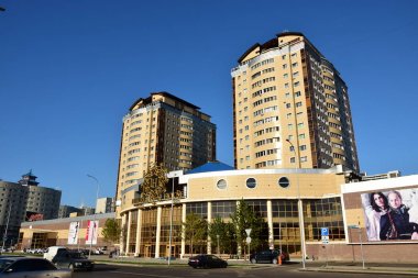 Görünümünde Astana, Kazakistan, Expo 2017 dizi başkenti