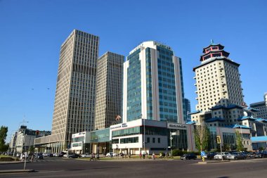 Görünümünde Astana, Kazakistan, Expo 2017 dizi başkenti