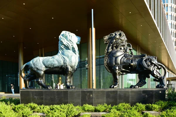 Görünümünde Astana, Kazakistan, Expo 2017 dizi başkenti