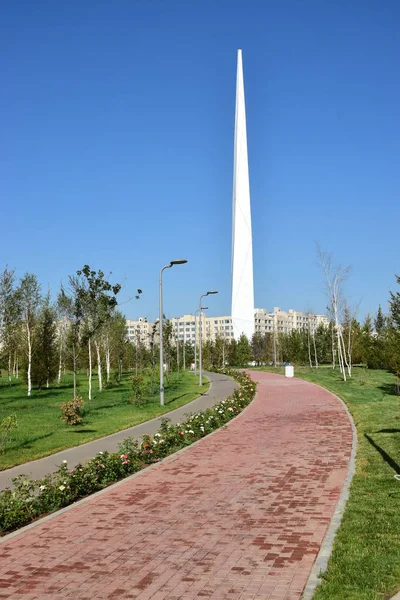 Görünümünde Astana, Kazakistan, Expo 2017 dizi başkenti