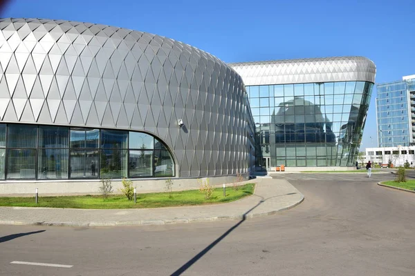 Vista Astana Capital Cazaquistão Sede Expo 2017 — Fotografia de Stock