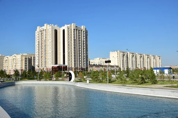 Görünümünde Astana, Kazakistan, Expo 2017 dizi başkenti