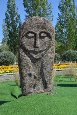 Astana, Kazakistan, 23 Temmuz 2017 - sanat ethnis tarzı