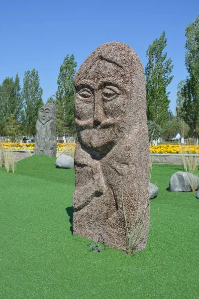 Astana, Kazakistan, 23 Temmuz 2017 - sanat ethnis tarzı