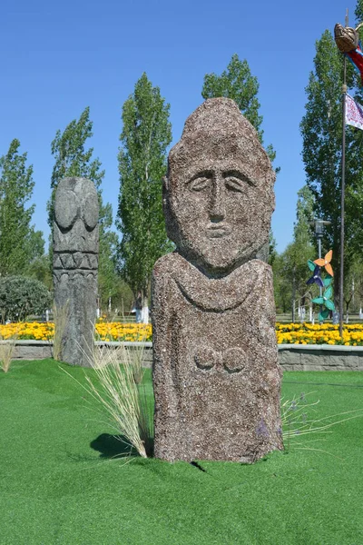 Astana, Kazakistan, 23 Temmuz 2017 - sanat ethnis tarzı