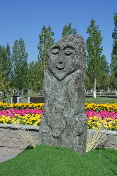 Astana, Kazakistan, 23 Temmuz 2017 - sanat ethnis tarzı