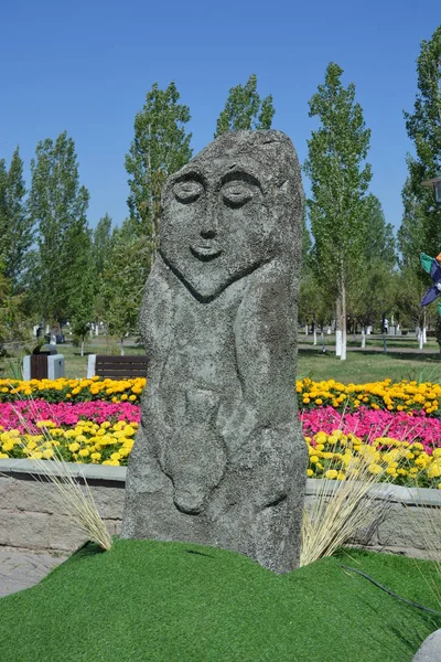 Astana, Kazakistan, 23 Temmuz 2017 - sanat ethnis tarzı